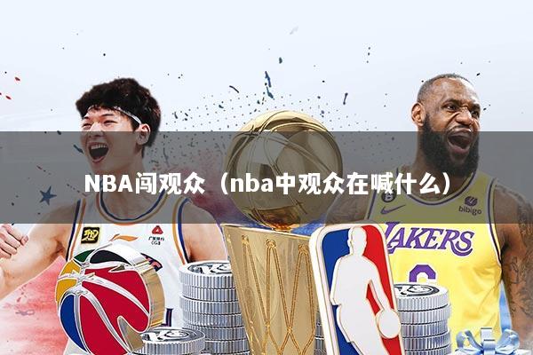 NBA闯观众（nba中观众在喊什么）