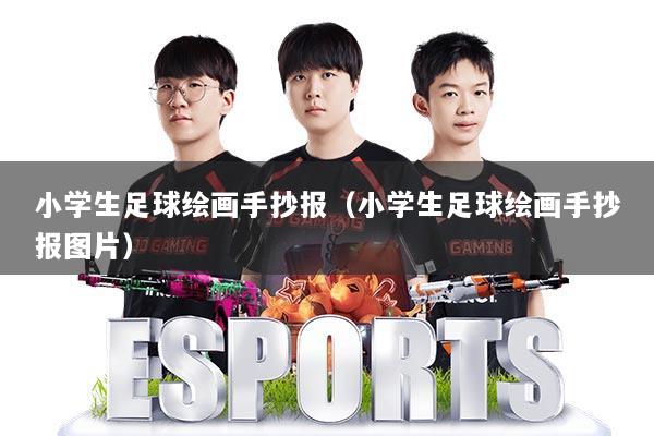 小学生足球绘画手抄报（小学生足球绘画手抄报图片）
