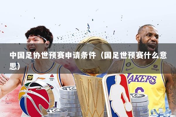 中国足协世预赛申请条件（国足世预赛什么意思）